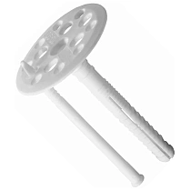 Дюбель для теплоізоляції з пластиковим цвяхом 10x160 мм, 50 шт.