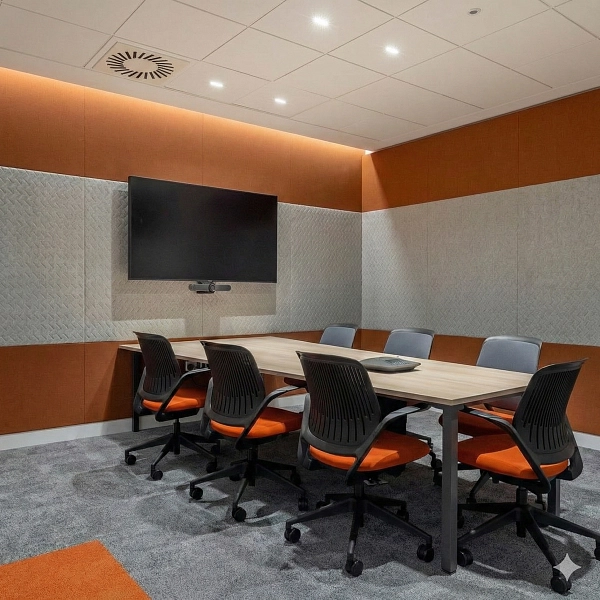 картинка Подвесной потолок AMF Thermatex Feinstratos Tegular 15 KCS 600х600х15мм 