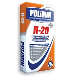 Клей для ЭППС Polimin П-20 Тепло-фасад Аrm, 25кг