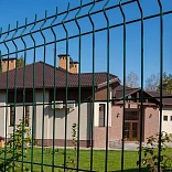 Секція огорожі Стандарт Еко d=4+3мм, 50x200мм, 1,5x2.5м