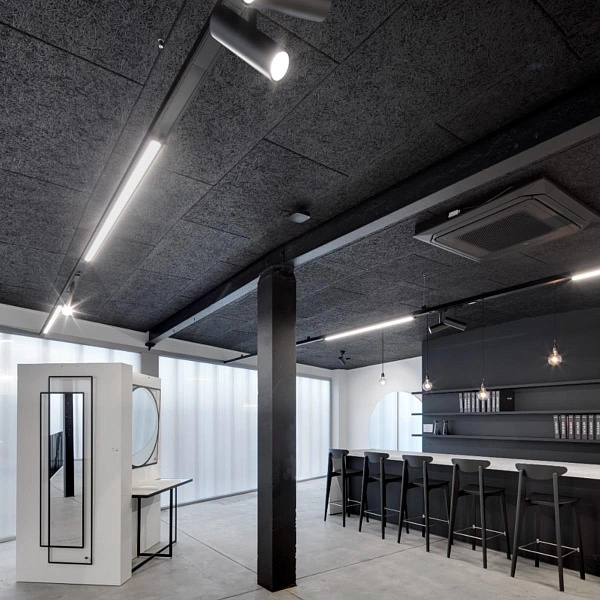 картинка Потолок подвесной KCS Heradesign Fine 1200x600х25 мм 