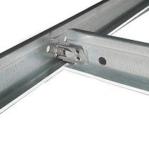 Профіль для стелі Alubest Click Prim 24/32мм, 0,6м, білий