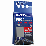 Затирка для швов Kreisel Fuga Nanotech 730 серебристая 4А, 5кг
