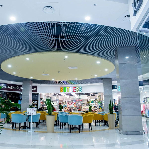 картинка Экранный реечный подвесной потолок Alubest (цена пог. м. рейки) 