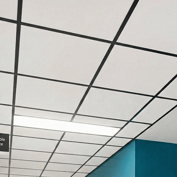 картинка Комплект подвесного потолка №6 — Planet (черный профиль) 