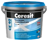 Акция. Затирка Ceresit CE 40 Aquastatic черный, 2кг (16.02.24)