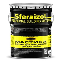 Бітумна мастика для фундаменту Sferaizol, 20 кг