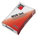 Штукатурка Baumit MVR Uni цементно-известковая, машинная, 25кг