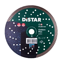 Коло алмазне відрізне по бетону Distar Turbo 232x2,5x12x22,23 Gabbro Max 10115429018