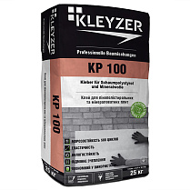 Клей KLEYZER PRO KP-100 для пенополистирола и мин.ваты, 25 кг