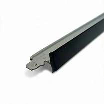 Т-профиль черный Alubest 1200/24, 1,2 м