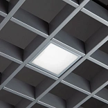 Светильник точечный для Griliato 100 мм (LED) серый RAL 9006