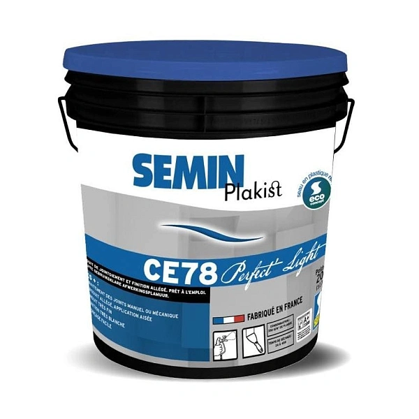 картинка Шпаклевка готовая Semin Plakist СЕ-78 Perfect LIGHT, 20кг 