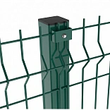 Столб для сетки забора 60x40мм, 1,25м