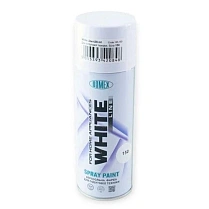Краска аэрозольная Domex White Line RAL9010 белый мат, 400 мл
