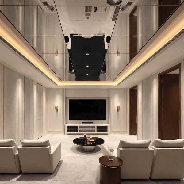 Фото Підвісна стеля Alubest касетна алюмінієва 600х600мм, супер-хром LUX