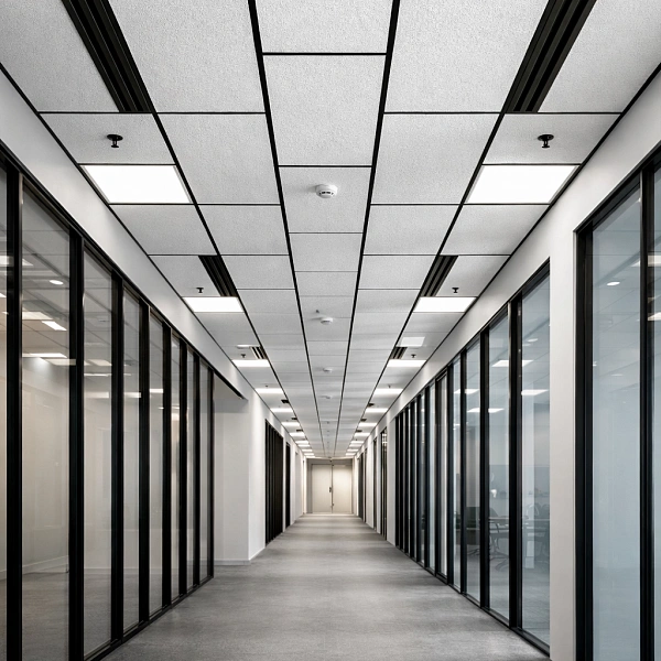 картинка Комплект подвесного потолка №5 — Стандарт Орбит 600x1200 мм (черный) 