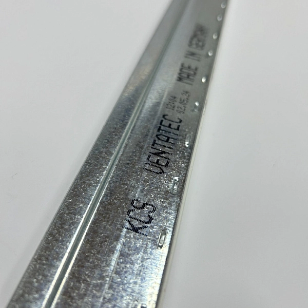 картинка AMF Ventatec T15 High Click профиль для потолка 38 мм, 3,6 м, белый 