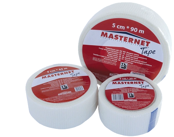 картинка Стеклолента MASTERNET TAPE 5см*45м самоклеющаяся серпянка 