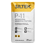 Штукатурка Siltek P-11 цементная стартовая, 25 кг