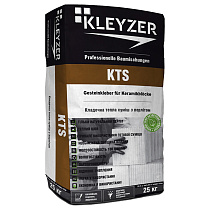 Клей KLEYZER KTS для керамоблока (с перлитом) и теплых полов, 22,5 кг
