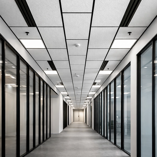 картинка Комплект подвесного потолка №5 — Стандарт Орбит (черный) 