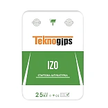 Уценка. Гипс строительный Tekno gips (izo), 25 кг (лето 2023)