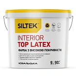 Краска Siltek Interior Top Latex латексная стойкая, база А, 9 л