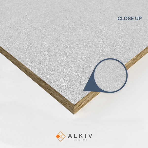 картинка Плита Rockfon Sofit Rockwool 600х600х12мм, кромка A (прямая) картинка Плита Rockfon Sofit Rockwool 600х600х12мм, кромка A (прямая)