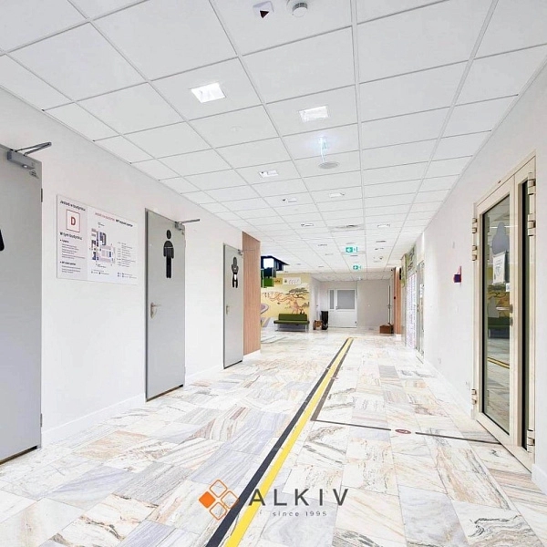 картинка Плита Rockfon Rockwool CleanSpace Essential A прямая белая 600x600x12 мм 