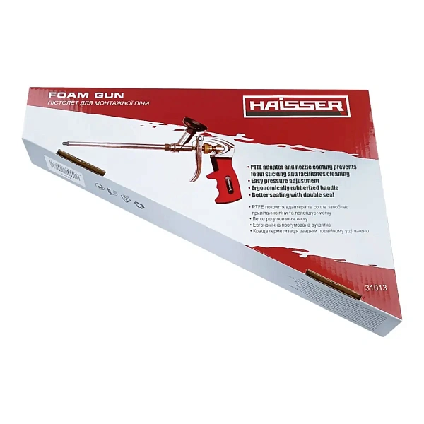 картинка Пистолет для монтажной пены Haisser PTFE (31013) 