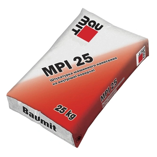Фото Штукатурка Baumit MPI 25 цементно-вапняна, 25кг
