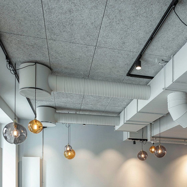 картинка Потолок подвесной KCS Heradesign Fine 1200x600х25 мм 