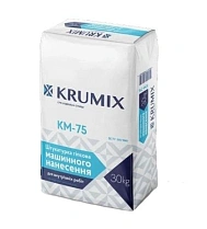 Штукатурка машинна Krumix КМ-75 гіпсова, 30 кг