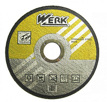 Отрезной круг по металлу и нержавеющей стали WERK 230х2,0х22,2 (WE201110/4131717)  34012