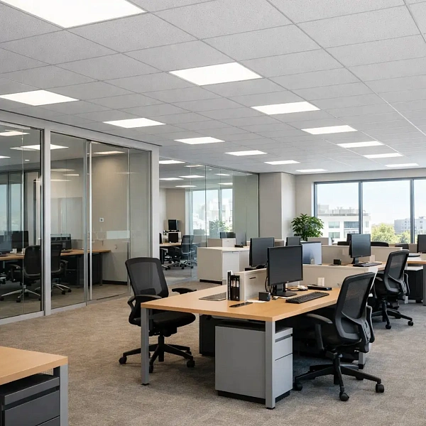 картинка Плита для подвесного потолка Armstrong Tapioka из минеральных волокон 595x595x10мм картинка Плита для подвесного потолка Armstrong Tapioka из минеральных волокон 595x595x10мм