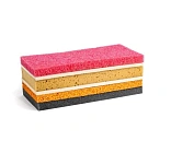 Сменная губка для терки Kubala 1608 плотная и надрезанная, 140х280 мм