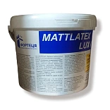 Краска латексная Фортеця Mattlatex Lux база А, белая, 14кг