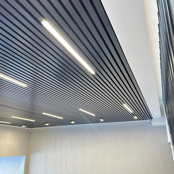 Зображення Рейка 35Н40 з кроком 15 мм (RAL9003, 9005, 9006, 7024), ціна за м2 Фото Рейка 35Н40 з кроком 15 мм (RAL9003, 9005, 9006, 7024), ціна за м2