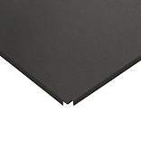 Потолок подвесной Alubest кассетный оцинкованый черный (шагрень) board 600х600мм