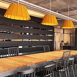 Акустический светильник из фетра 4013 АС 640х300мм