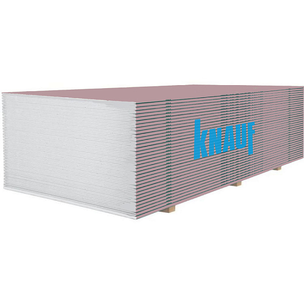 картинка Гипсокартон Knauf 12,5х1200х2500мм огнестойкий 