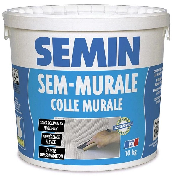 Фото Клей для склошпалер Semin SEM MURALE відро, 10 кг