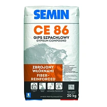 Гіпсова шпаклівка Semin СЕ-86, 20 кг