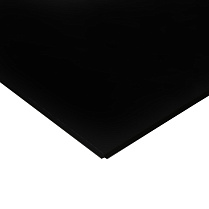 Потолок подвесной Alubest кассетный оцинкованый черный tegular 600х600мм