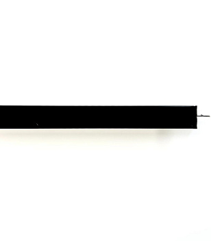 картинка Т-профиль черный Alubest 1200/24, 1,2 м 
