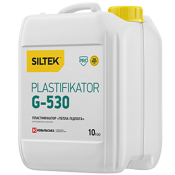 картинка Пластификатор Siltek Plastifikator G-530, "Теплый пол", 10л 