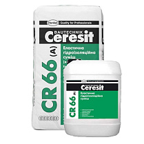 Смесь Ceresit CR 66 гидроизоляция эласт. 2-х компонентная, 17,5кг, 5л