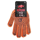 Перчатки Носорок 646 серо-оранжевые, 10р